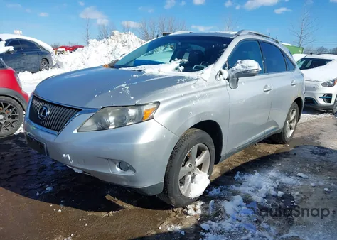2010 Lexus Rx 350 z USA, uszkodzony, nr VIN 2T2BK1BA5AC053844